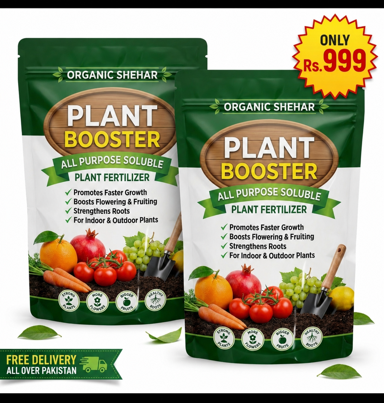 🌱 PLANT BOOSTER SPRAY – Faster Growth & More Fruits