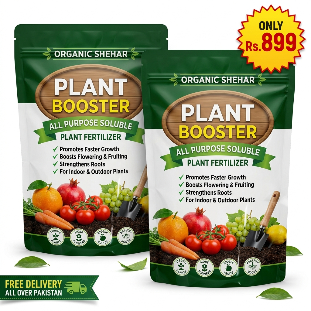 🌱 PLANT BOOSTER SPRAY – Faster Growth & More Fruits
